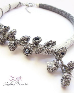 Colier Gradina de Argint