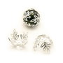 Capacele placate cu argint, 15x10 mm (cod 8-83)