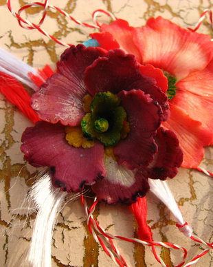 Martisor Primule - Pandantiv