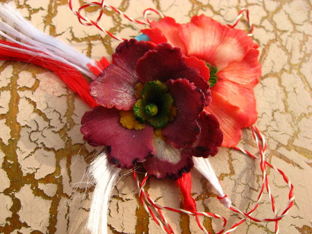 Martisor Primule - Pandantiv