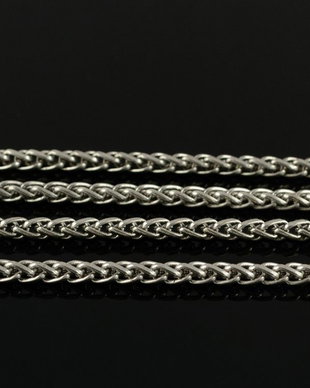 CH0116 (0.5m) Lant argintiu antichizat grosime 4mm