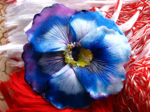 Panseluta Albastra- Martisor - Pandantiv