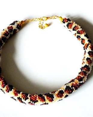 Colier Leopard Revervat