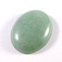 3339 - Cabochon oval aventurin verde 39.8x29.7mm