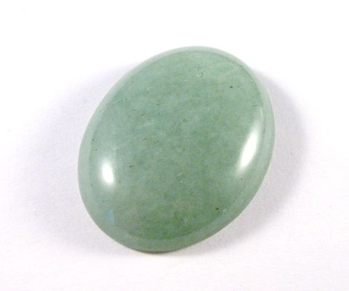 3339 - Cabochon oval aventurin verde 39.8x29.7mm