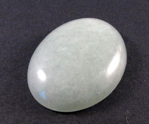 3339 - Cabochon oval aventurin verde 39.8x29.7mm