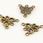 S808 Conector trei siruri bronz 19x16mm