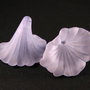 3356 - 2buc Floare clopotel acril frosted 39x37x30