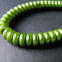 MARGELE PLASTIC VOPSITE VERDE - 8 X 3 MM