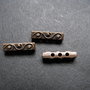 DISTANTIER CUPRU 3 ORIFICII - 18 X 4,5 MM