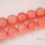 Coral roz-somon 5 mm