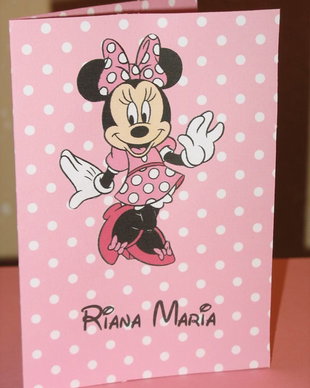 Invitatie botez Mickey&Minnie