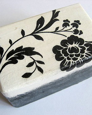 cutie lemn decorata 21420