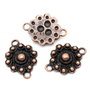 1b conector finisaj cupru reliefat 23x18mm (CU0012)