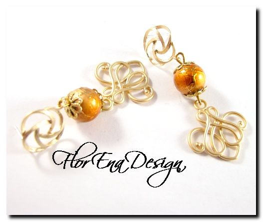 F0988 - Golden cercei