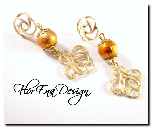 F0988 - Golden cercei