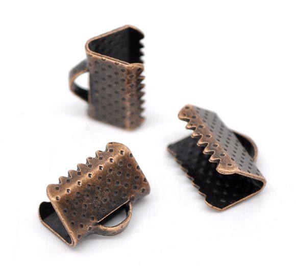 2b terminatie /capat finisaj cupru 10x8mm (cu 28)
