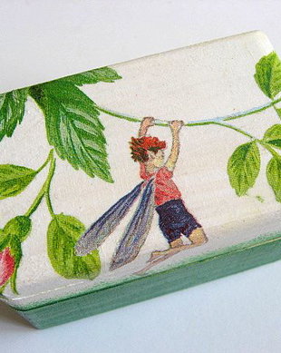 cutie lemn decorata 21424