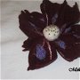 Brosa - Floare Garnet