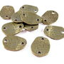 3422 - 4buc Link bronz 20x16mm
