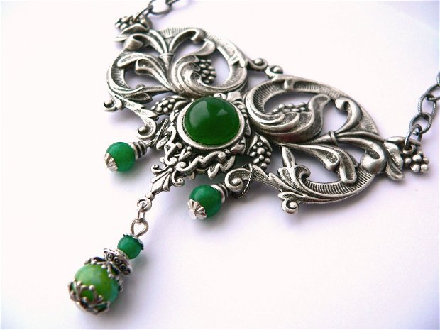 Victorian jade ornament