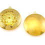 Pandantiv tip locket, finisaj auriu, 32 mm (cod 11-223)