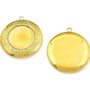Pandantiv tip locket, finisaj auriu, 32 mm (cod 11-224)