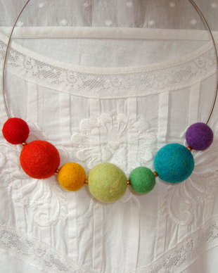 Rainbow necklace