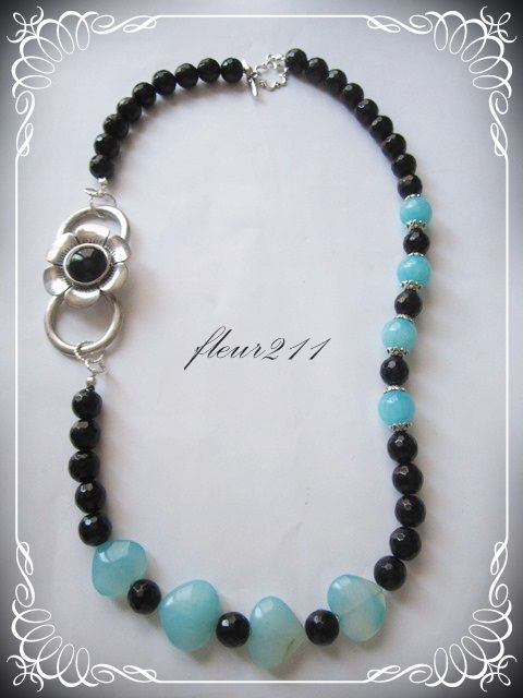 COLIER- ONIX SI JAD