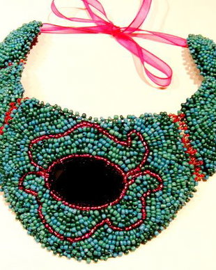 Set  "roz intre nuante de verde"