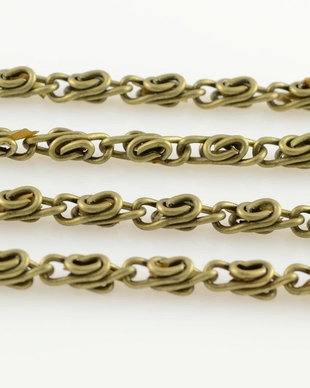425 (0.5m) Lant bronz zale 3x9mm