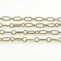 CH0132-4 Lant bronz zale 5.3x4mm