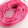 859 Snur din bumbac cerat roz 1mm