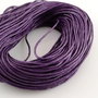 865 Snur din bumbac cerat mov inchis 1mm