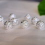 Margele argintate 8mm (1)