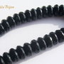 Onix rondele fatetate aprox 10x4.5-5 mm