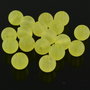 AB896.10 Margele acril frosted, verde deschis, 8mm