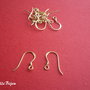 Tortite marcate din argint aurit aprox 14x12 mm