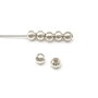 Distantier otel cu finisaj argintiu, 3 mm - 10 buc (cod 7-225)