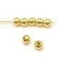 Distantier otel cu finisaj auriu, 4 mm - 10 buc (cod 7-228)