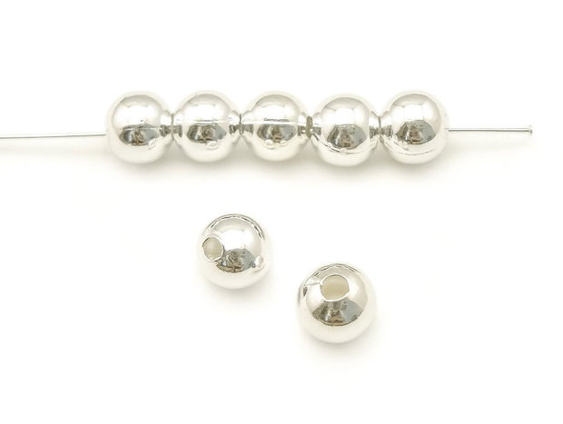 Distantier otel cu finisaj argintiu, 6 mm (cod 7-229)