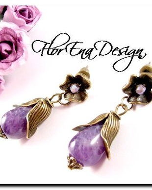 F1010 # Purple iris - cercei