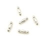 Distantier placat cu argint, 8x2,5 mm (cod 7-234)