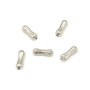 Distantier placat cu argint, 7x2,5 mm (cod 7-235)