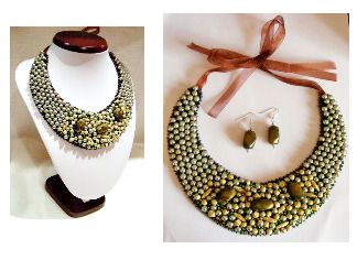 Set "nuante de verde "