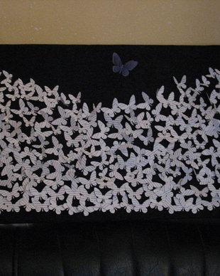Tablou fluturi 3d