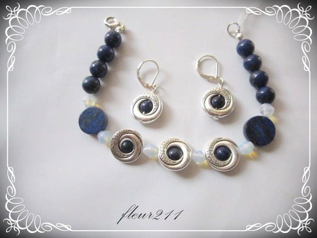 SET LAPIS-LAZULI SI OPALIT-2
