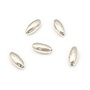 Distantier placat cu argint, oval 8x3 mm (cod 7-239)
