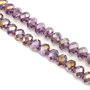 Cristale de sticla, rondele fatetate, 8x6 mm (cod 19-17)