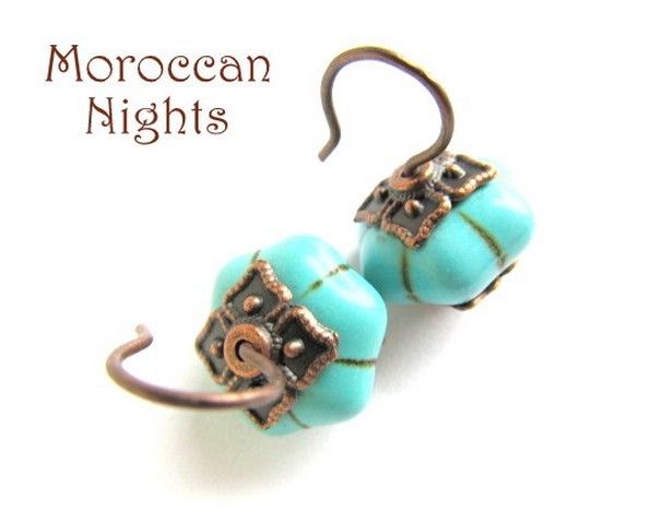 MOROCCAN NIGHTS - CERCEI TURCOAZ/CUPRU ANTIC-rezervat G.